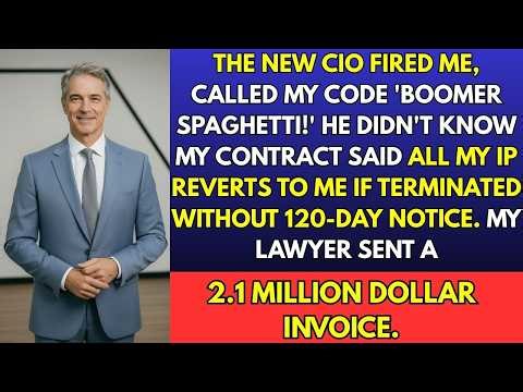 CIO Fired Me, Called My Code 'Boomer Spaghetti'—Didn't Know I Owned It All