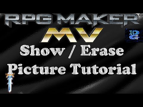RPG Maker MV Show and Erase Pictures Tutorial