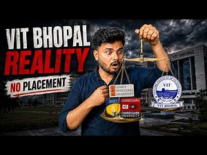 VIT Bhopal Review 😱 - Pros & Cons, Placement & Fees Reality, #viteee #vit