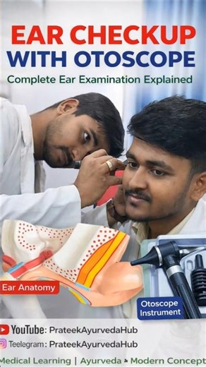Ear checkup ignore kiya to kya ho sakta hai? #short #exam #otoscope #explore #shocking #medico #new