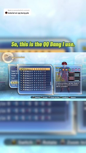 How to Make the Best QQ Bang in Xenoverse 2
