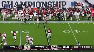 2021 Cfp National Championship, #3 Ohio State Vs #1 Alabama (Highlights)