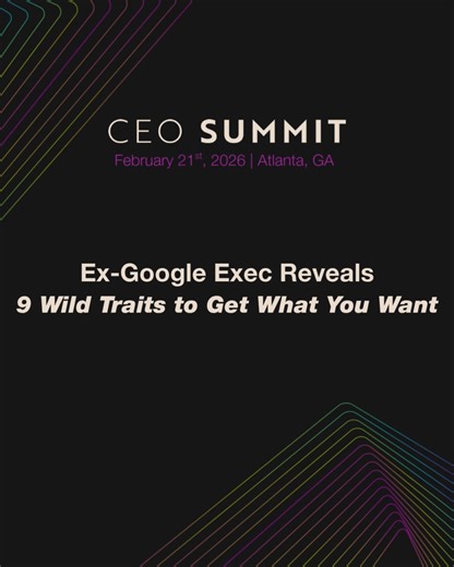 Jenny Wood spent nearly two decades at Google leading global teams across operations and strategy. Now, as a bestselling author of Wild Courage, she helps high-performing leaders quiet the chaos, focus on what matters most, and lead with clarity. At CEO Summit, she’ll share the same frameworks she’s taught inside Fortune 500 companies, showing you how to simplify decisions, communicate with confidence, and build momentum. Join us in Atlanta on February 21 and learn from this year’s powerhouse li