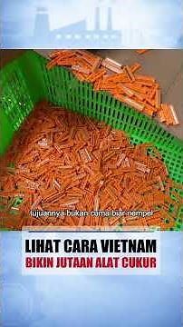 This Is How Millions of Razors Are Made! 🇻🇳