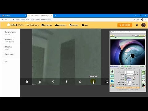 Alfred Camera Convierte Celular en Cámara de Seguridad con Visión Nocturna #safe4cam #ipcamera