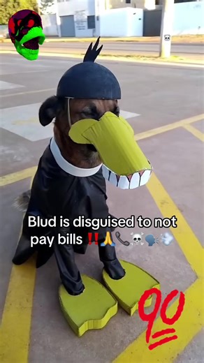 Blud's Funny Disguise Against Bill Collector