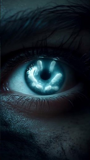 The Ghostly Eye That Sees Everything! 👁️👻 #ai #ghost #trending #hand #eyes #scary #viralvideo #eye