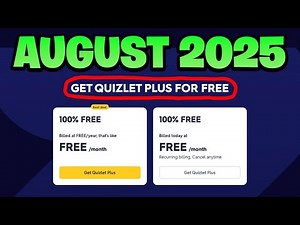 How To Get Quizlet Plus For FREE In google AUGUST 2025!