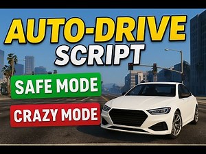 Auto-Drive Script | Safe Mode vs Crazy Mode | optimized script | Resmon 0.00 | xclusive tablet UI