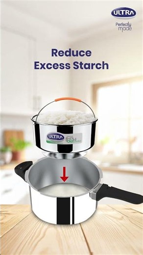 Love Rice? Reduce Excess Starch with the Ultra Diet Pressure Cooker | #elgiultra