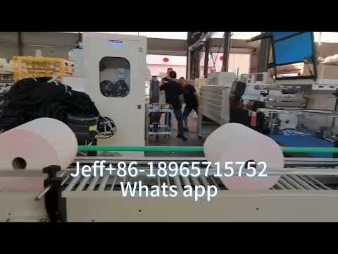 Automatic Large Fluffy Toilet Paper Roll Making Machine