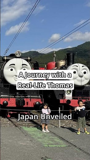 🚂 Ride Thomas the Tank Engine Through Japan’s Stunning Countryside