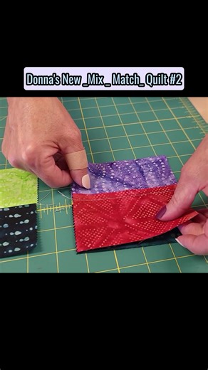 Donna's New _Mix Match_ Quilt - Part 2 #sewing #patchwork #quilting