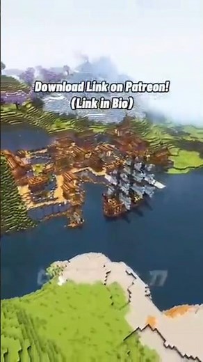 Epic Minecraft Medieval Harbour Village Build! 🏰