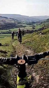 Swaledale Ebike Gunnerside Flat out Finish Chased by Rod