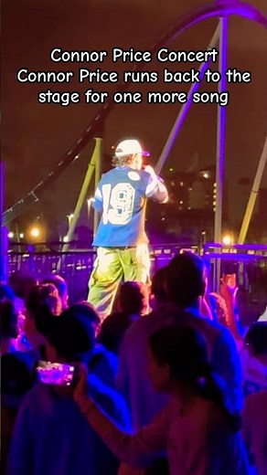 Connor Price Concert Last Song of the Night SeaWorld Orlando 2026 #connorprice #concert #seaworld