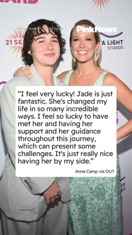 Anna Camp "very lucky" to have girlfriend Jade Whipkey after coming out as LGBTQ+