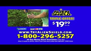 Alien Shield TV Spot, 'Two Rolls Free: $19.99'