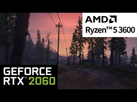 RUST RTX 2060 -Ryzen 5 3600 1080p DLSS BENCHMARK FPS TEST
