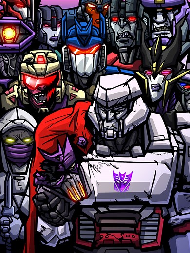 DECEPTICONS RISE UP - Invincible Transformers Edit
