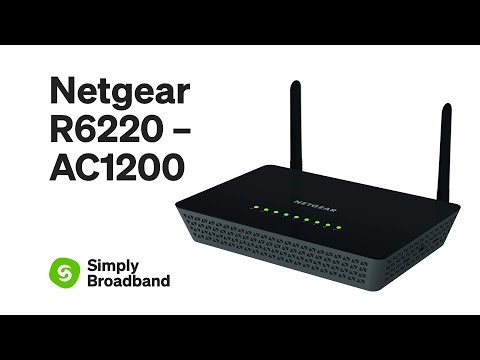 Netgear R6220 AC1200 — Internet connection setup