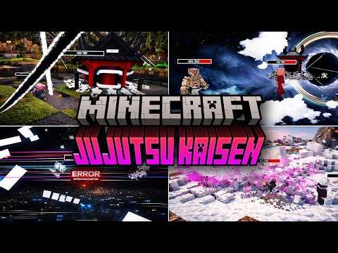 Sukuna vs Satoru in 7 Different Minecraft Mods