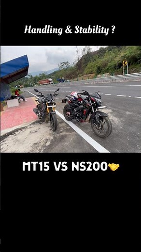 NS200 vs MT-15 Handling Comparison ⚡ Which Feels Better?