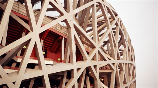 橙黄的奥林匹克公园（宾得17 柯达cp200）