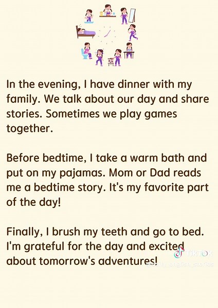 My Daily Schedule - English Daily Routine