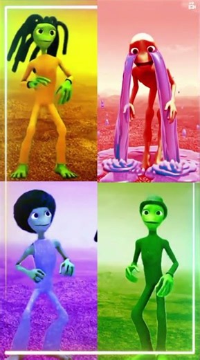 Alien dance vs Funny alien dance vs Dame tu cosita vs Funny alien dance song.