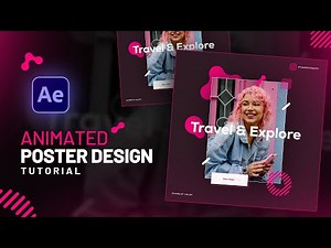 Motion Graphics Poster Animation in After Effects - After Effects Tutorial in Hindi