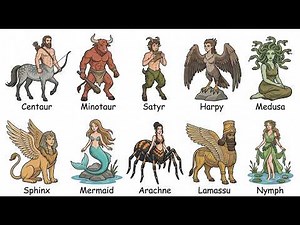 Every Mythical Creature That’s Half Human Explained