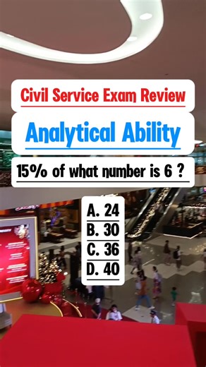 143K views · 614 reactions | Civil Service Exam Review #mathwithprincess #mathviral #mathtutor #math #mathematics #mathskills #mathisfun #mathchallenge #mathreview #educationalcontent #reels #reelsfb #reelsvideo #fypシ #fypviralシ #fypageシ #fypchallenge #fypシ゚viralシfypシ゚ | Math with Princess | Facebook