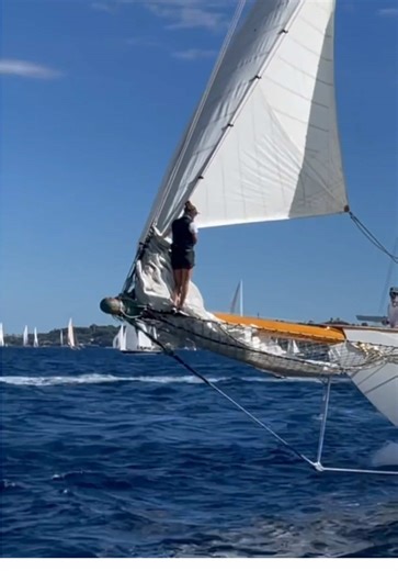 Experience the Classic Schooner Naema at Les Voiles de Saint Tropez