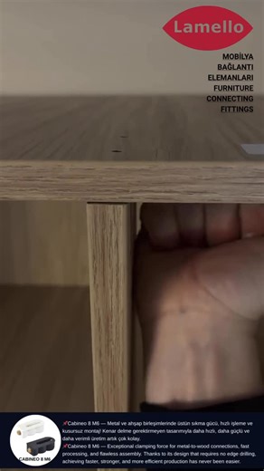 Şeritcioğlu Mobilya Döşeme Malz. /Furniture Upholstery Materials on Instagram: "Mobilya Bağlantı Elemanları Furniture Connectings Fittings Lamello - Cabineo 8 M6 https://bit.ly/4jGdHjn #furniture #furnitureconnector #cabineo"