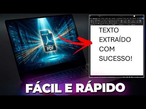Como extrair texto de PDF escaneado Grátis | 2026 atualizado