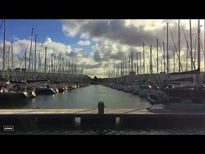 [ASMR - Wind on Boats] - Relaxing sounds from a Marina