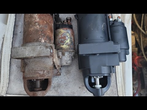 Volvo Penta Starter Replacement