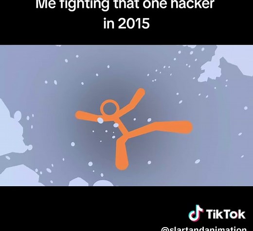 Stickman Animation: Epic Battle Against a Hacker