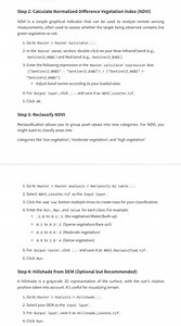Step 2: Calculate Normalized Difference Vegetation Index (NDVI)... | Filo