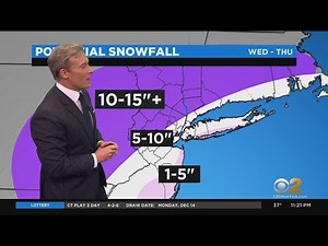 New York Weather: CBS2's 12/14 Nightly Forecast At 11 P.M.