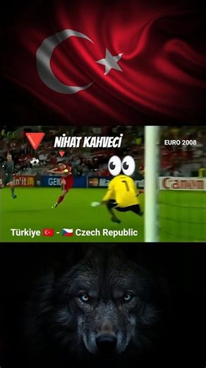 Turkey 🇹🇷 3 - 2 🇨🇿 Czech Republic #euro2008 #turkey #czechrepublic #shorts #nihatkahveci