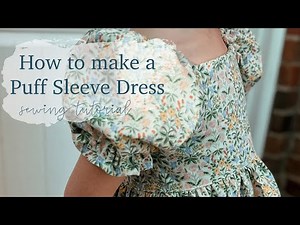 The Puff Sleeve Dress Tutorial