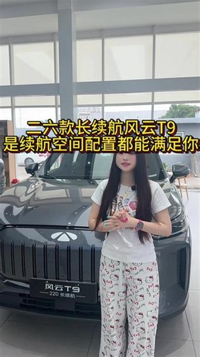 二六款长续航风云T9 是续航空间配置都能满足你#奇瑞夏日分享季#限时金融礼遇#风云T9