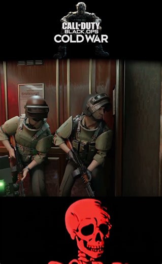 Elevator scene |Black OPS Cold war|. #blackops #gaming #callofduty #coldwar