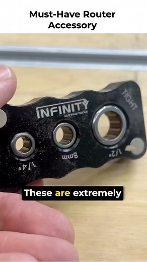 This is a fantastic tool to have for router bits. I didn’t know this existed until about 2 or 3 months ago. This is great to have in the shop to swap out bearings on router bits. Some say you can leave the bit in the router but this makes it much easier! #woodworkingtools #tools #musthave | 731 Woodworks