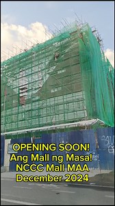 Ang mahigpit na competitor ng SM City Davao ay magbabalik na! NCCC Mall Maa, soft opening this December 2024. Excited ka na ba? 🤗 #NCCCMallMaa | Davao Skylines