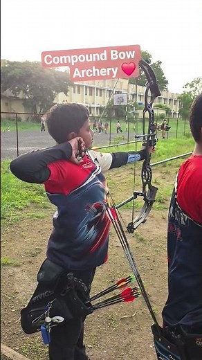 Compound Bow 🏹 Shooting #yt #archery #archery