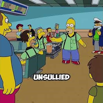 Homer Gets "Brain Chip" But It's Just TEETH WHITENING and Hair Plugs (Severance Parody) 🦷😱