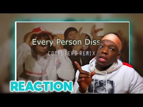 Every Person Dissed In Wooski - Computers Remix REACTION!